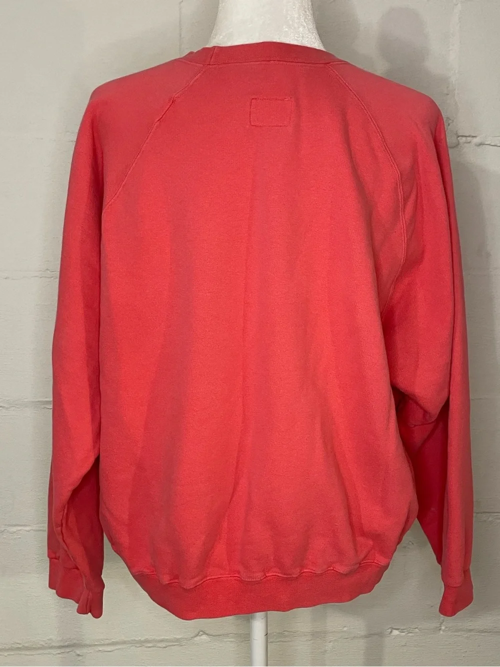 United Colors Of Benetton Women's Coral Crewneck Sweatshirt - Picture 2 of 3
